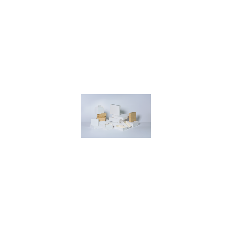 Boîte pâtissière 18x18x5 blanche