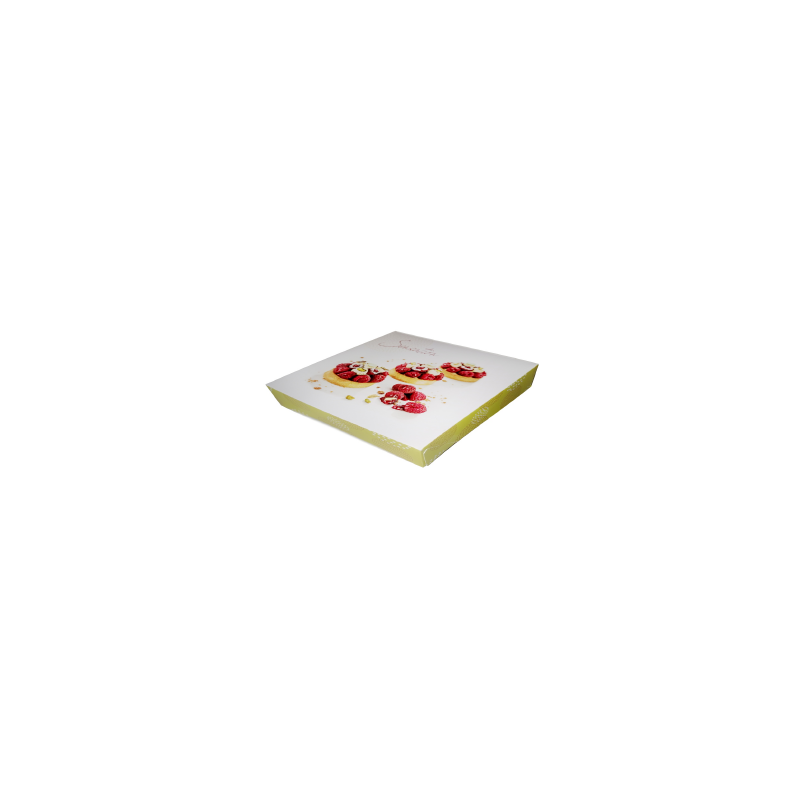 Boîte pâtissière PPT 23x23x5 Pauline