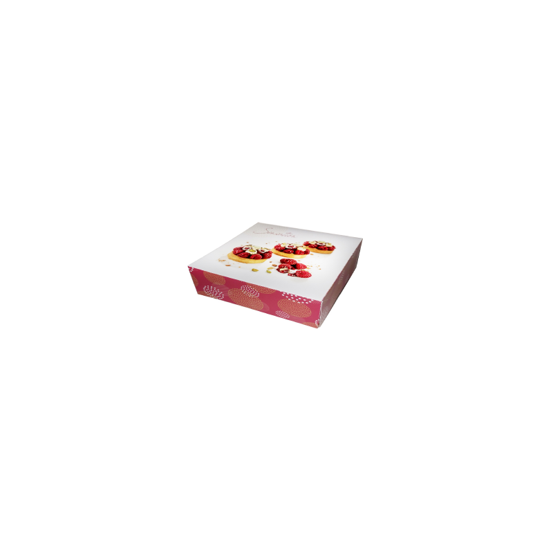 Boîte pâtissière PPT 26x26x8 Morgan