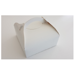 Boîte à poignée élégance blanche 155x170x50