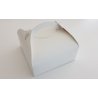 Boîte à poignée élégance blanche 200x200x80