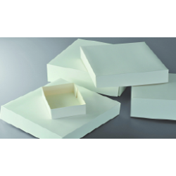 Caissettes pâtissières blanches 18x12x5 cm