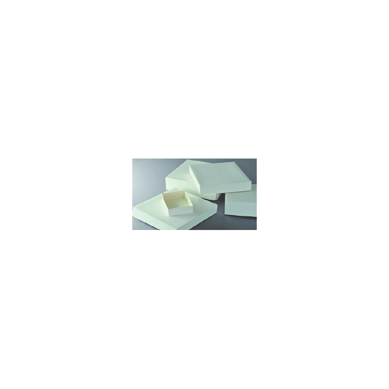 Caissettes pâtissières blanches 20x13x6 cm
