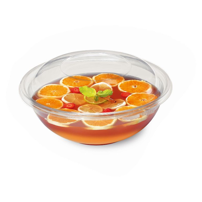 Saladier rond cristal 4,5 L (vendu sans couvercle)