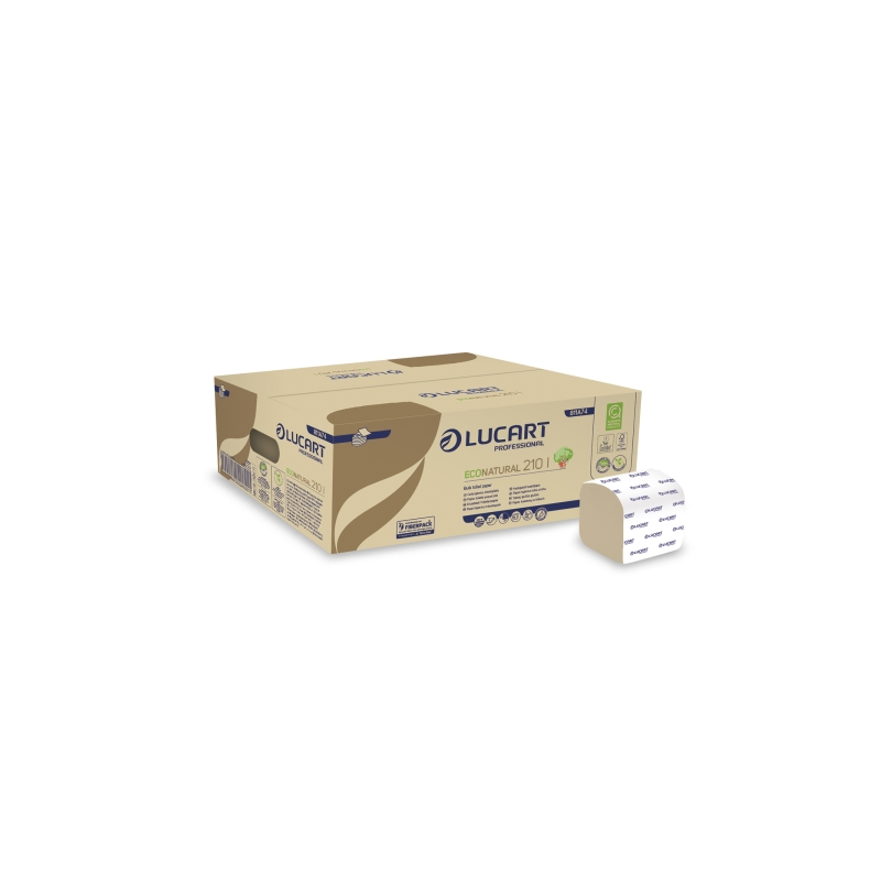 Papier hygiénique plié EcoNatural 210 L