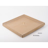 Fond carrée carton kraft 29x29