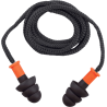 Bouchons d'oreilles réutilisables avec cordon et boîte de rangement - sachet de 10