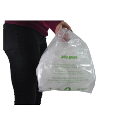 Sacs bretelles BD transparent 26 + 12 x 45 cm