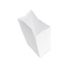 Sac papier kraft blanc sans poignées 18X11X34