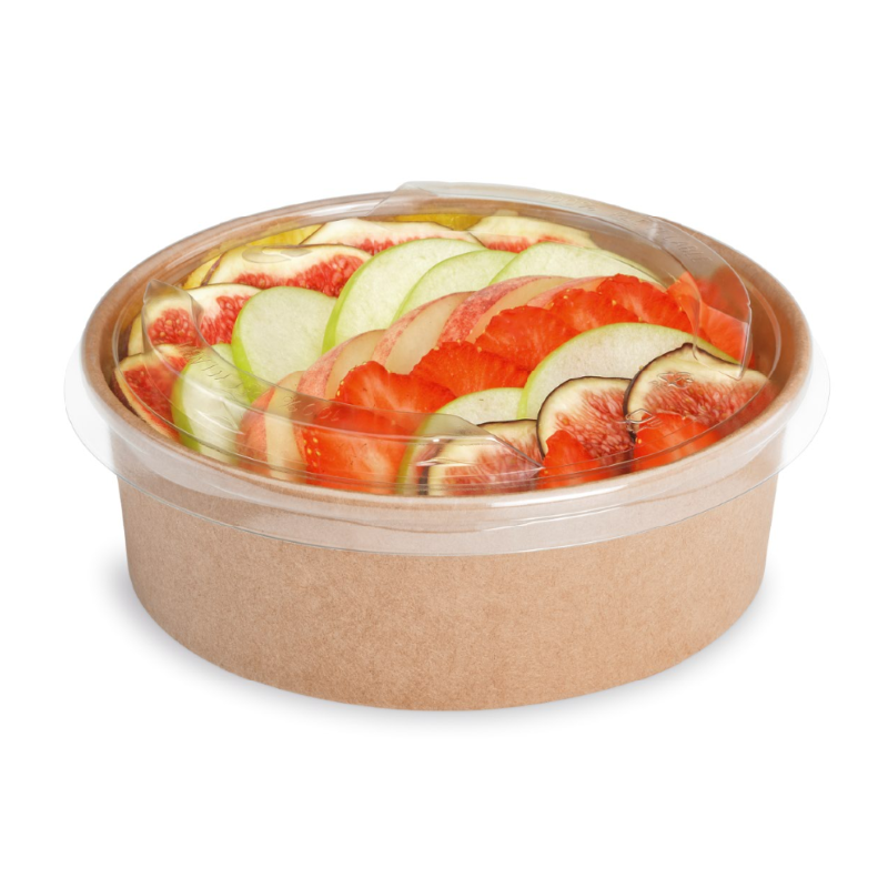 Bol salade rond en carton 750mL