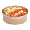 Bol salade rond en carton 750mL