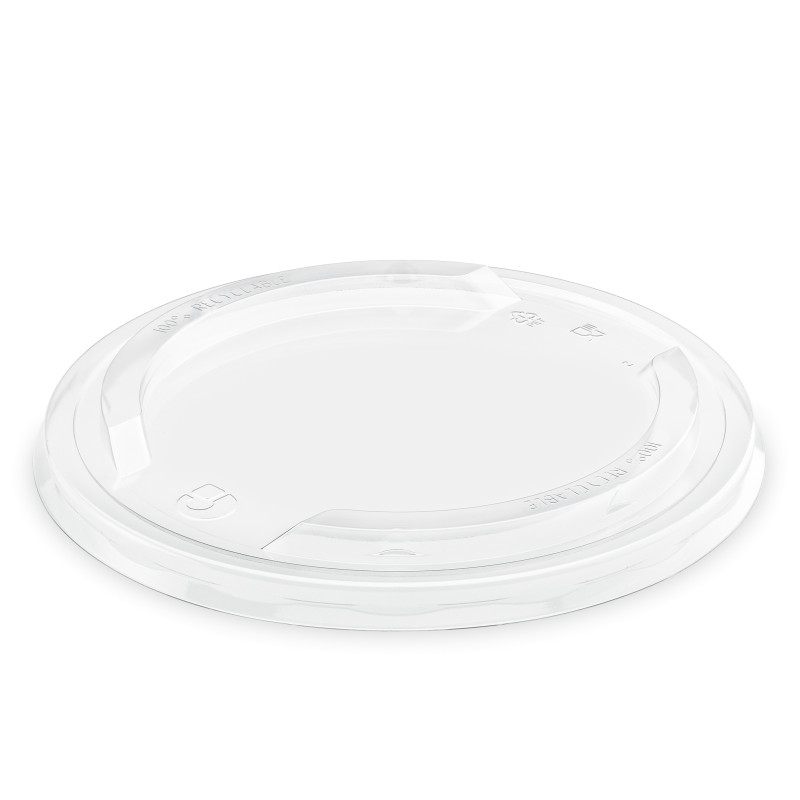 Couvercles PET pour bol salade rond en carton 750mL
