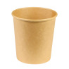 Pot à soupe 480 ml kraft brun