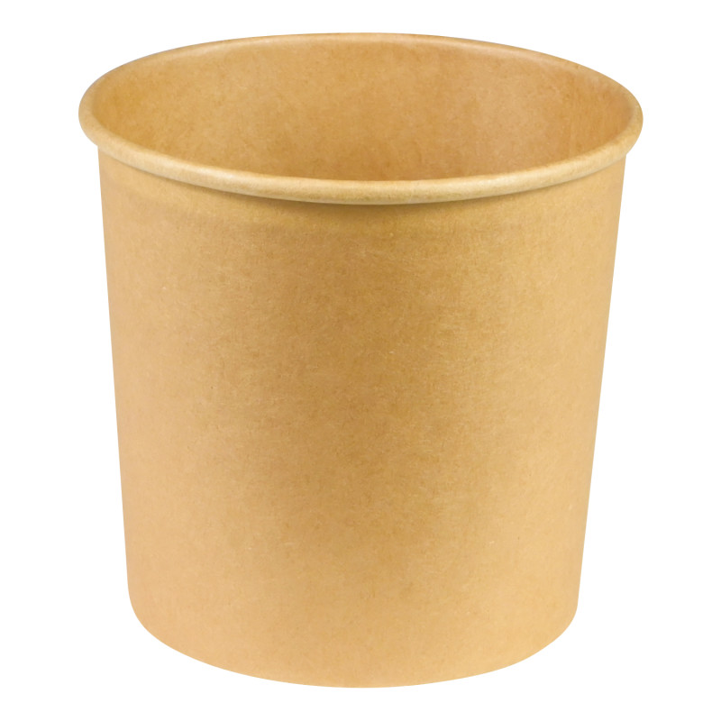 Pot à soupe 780 ml kraft brun