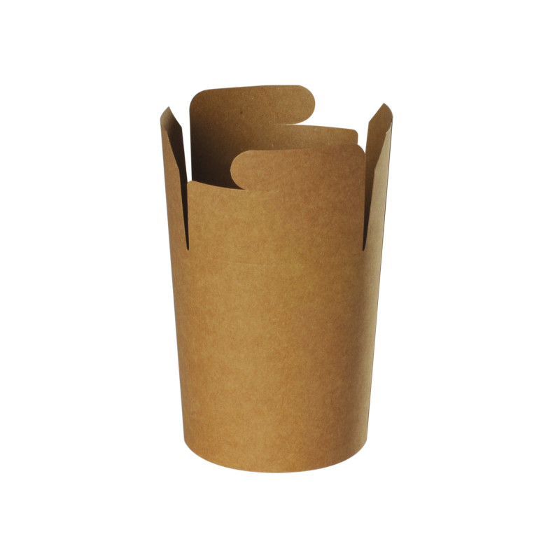 Pot à pates 480 ml kraft brun