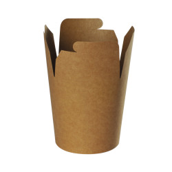 Pot à pates 960 ml kraft brun