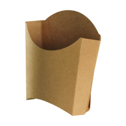 Cornet à frites small brun