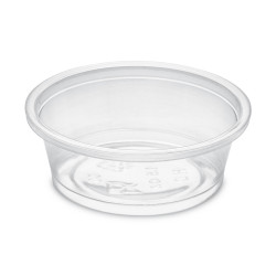 Pot à sauce PP transparent 44cc