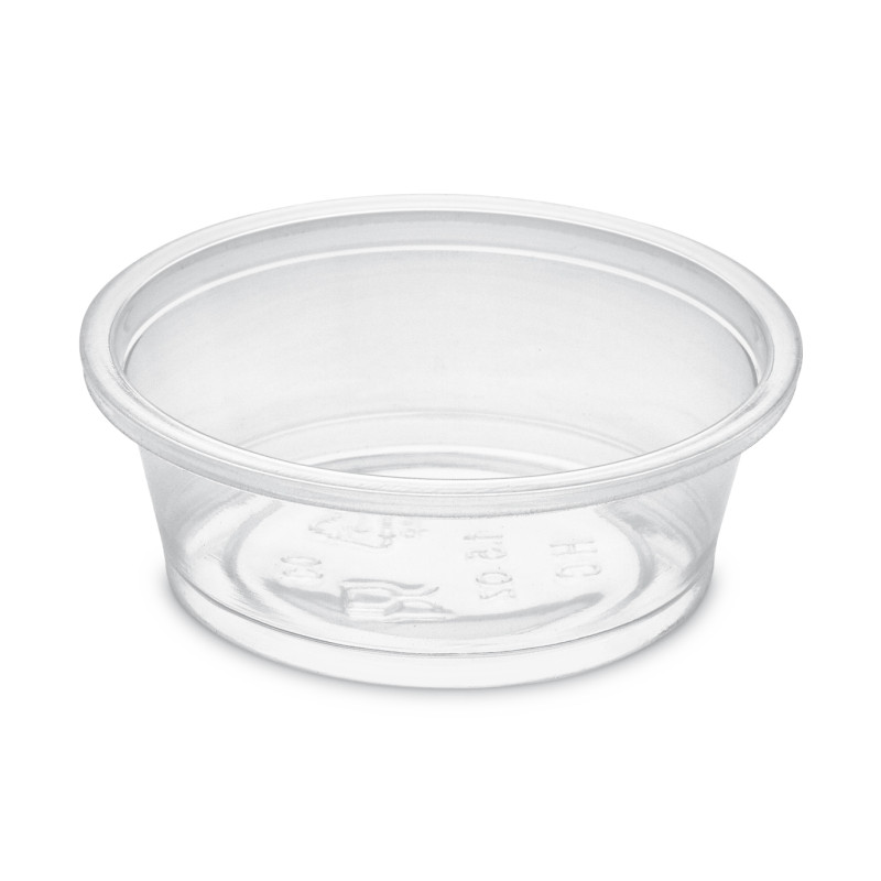 Pot à sauce PP transparent 44cc