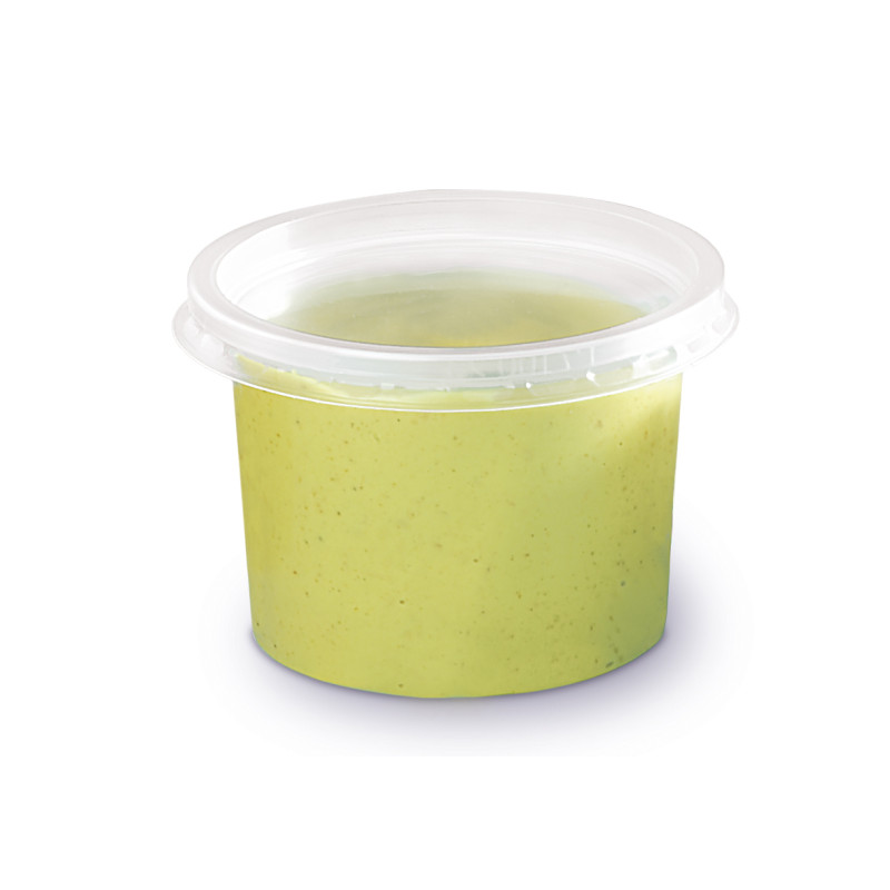 Pot rond transparent 100cc