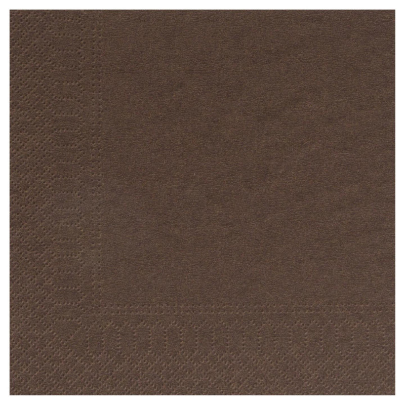 Serviettes Ouate - Chocolat