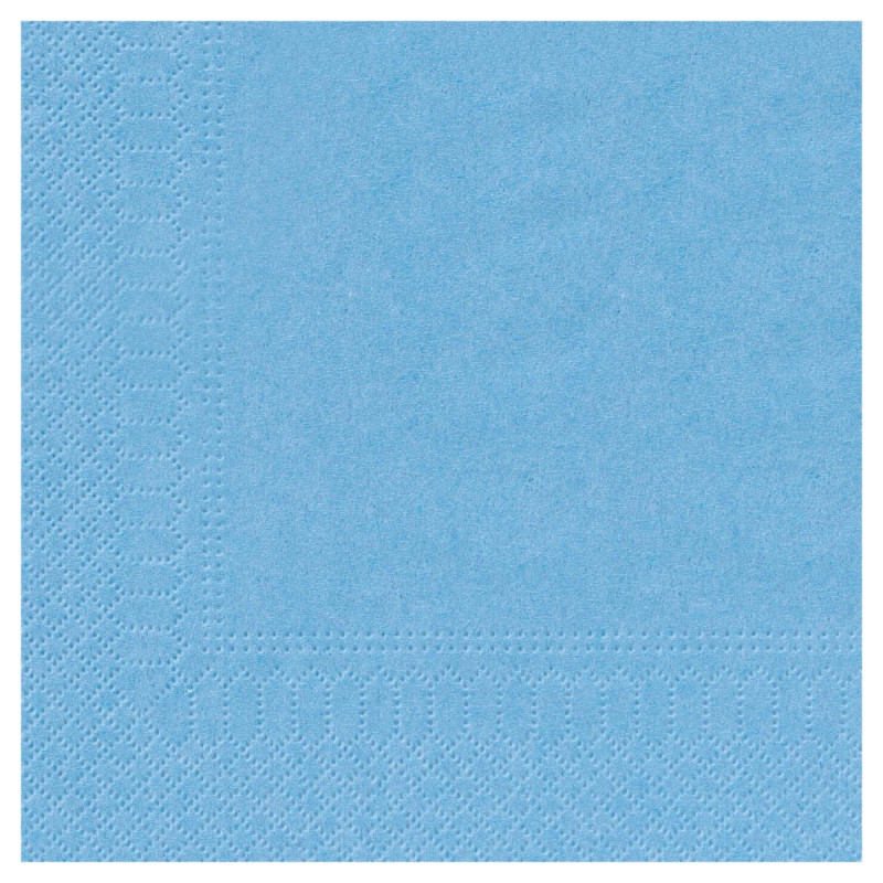 Serviettes Ouate - Bleu Azur