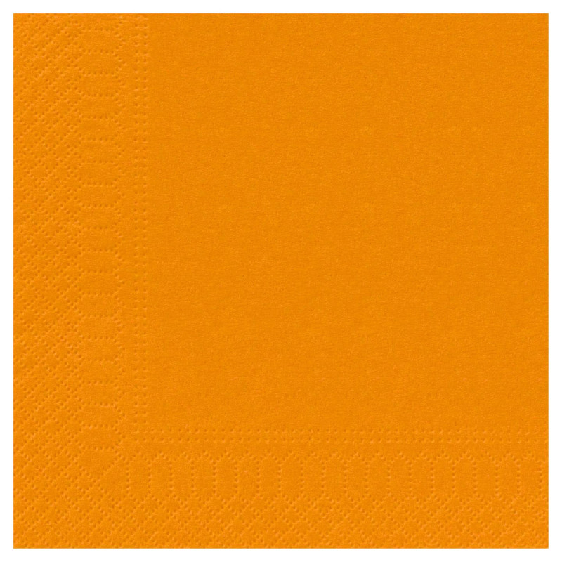 Serviettes Ouate - Mandarine