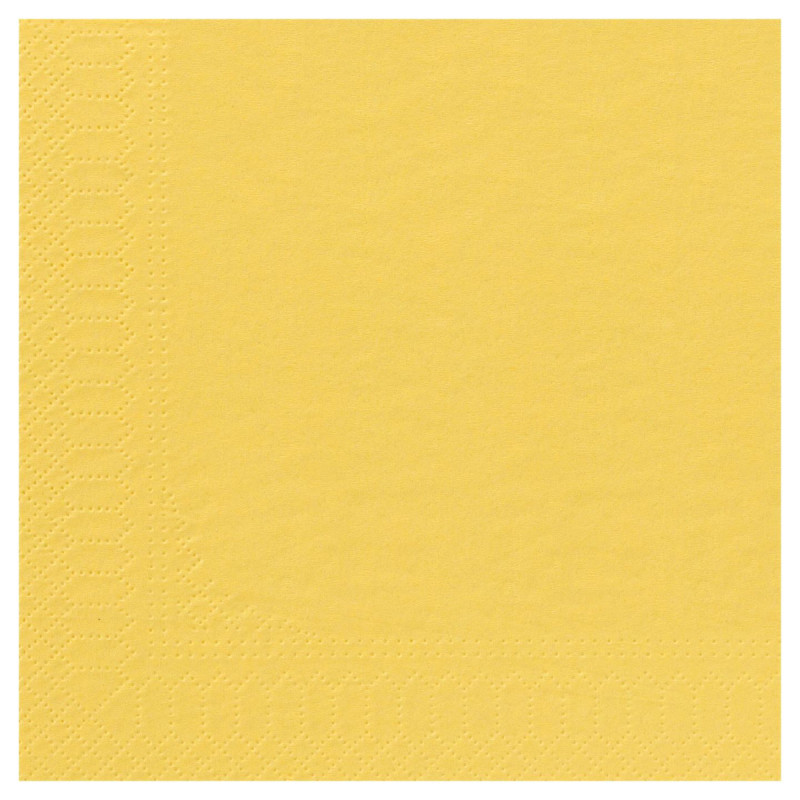 Serviettes Ouate - Jaune