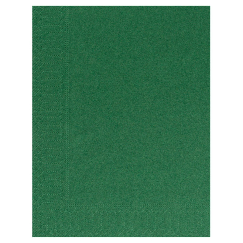 Serviettes Ouate - Vert Sapin