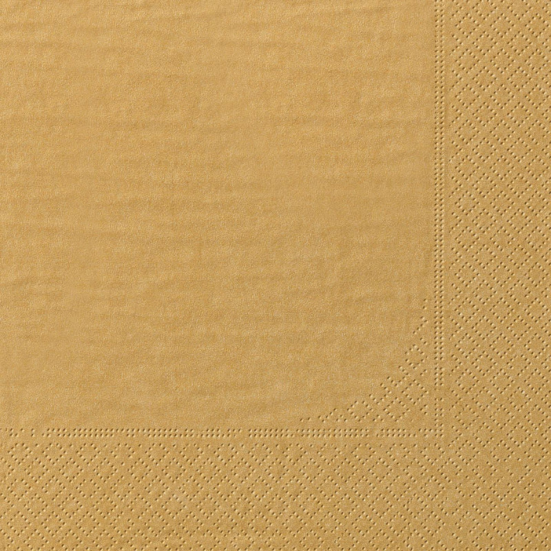 Serviettes Ouate - Or