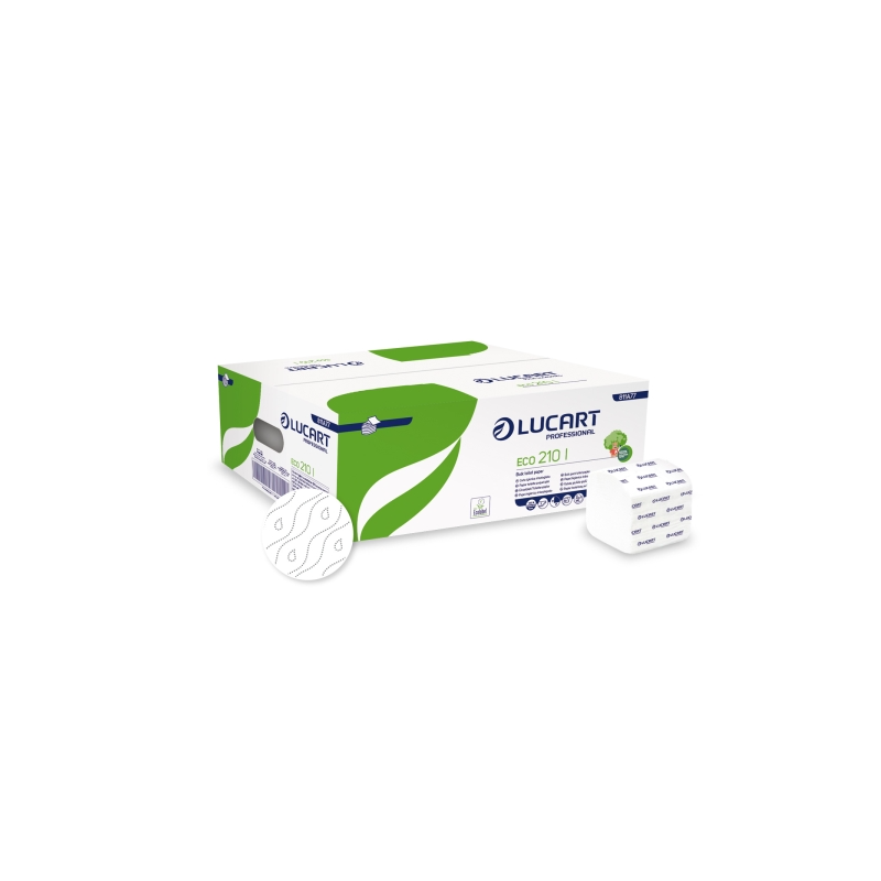 Papier hygiénique plié Eco 210 L Papier hygiénique plié Eco 210 L