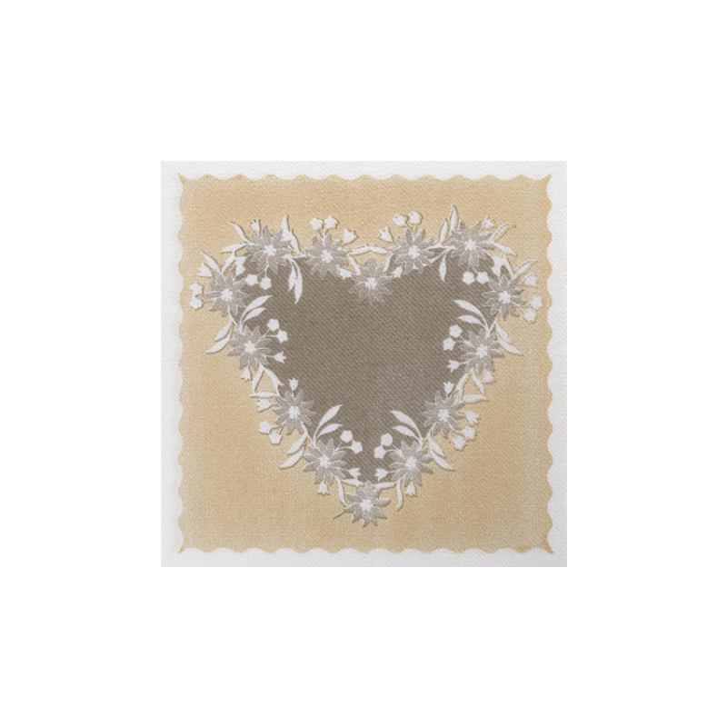 Serviettes Célisoft - Blanc St Gervais