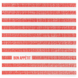 Serviettes Céli-ouate - Marinière Rouge