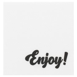 Serviettes Céli-ouate - Blanc Enjoy