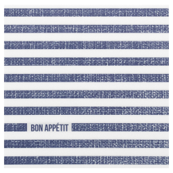 Serviettes Céli-ouate - Marinière Bleu