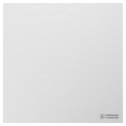 40 Serviettes Célitiss nature - Blanc