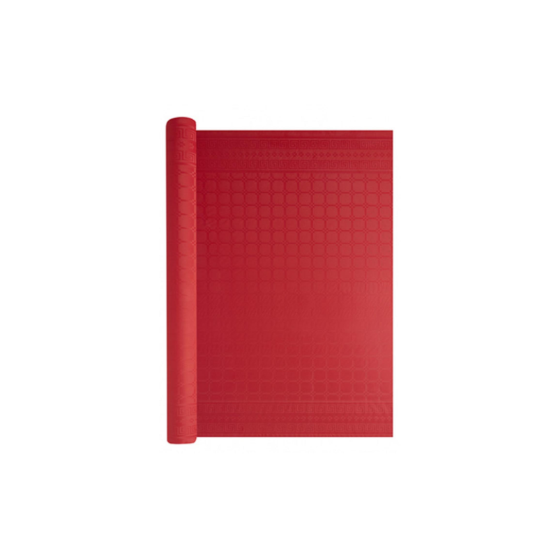 Nappes en rouleaux Papier Damassé - Rouge