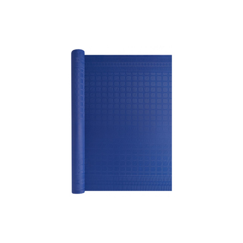 Nappes en rouleaux Papier Damassé - Bleu Marine