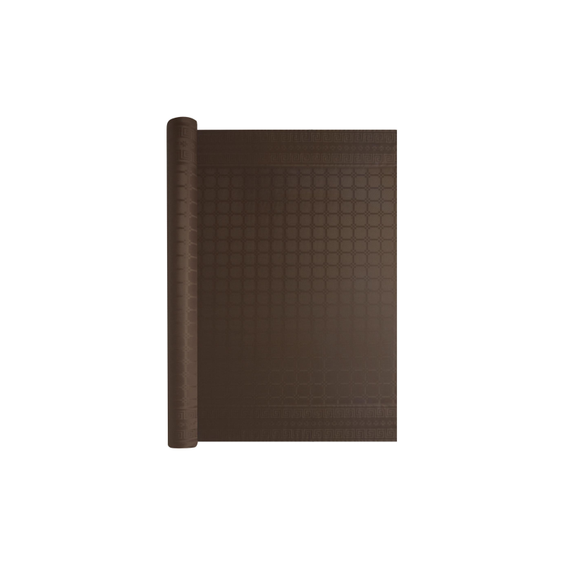 Nappes en rouleaux Papier Damassé - Chocolat