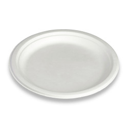 Assiette ronde bagasse– Ø23 cm