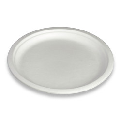 Assiette ronde bagasse– Ø26 cm