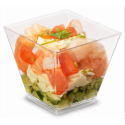 Verrine cristal pyramidale 60CC