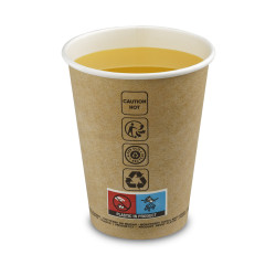 Gobelet carton kraft 350ml