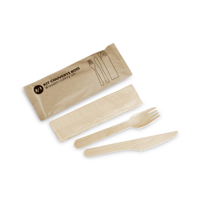 Kit papier couvert – bois 3/1