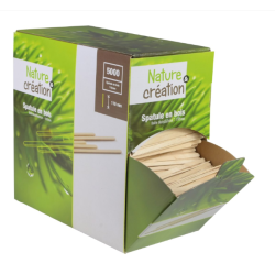 Spatule bois 11 cm – boîte distributrice