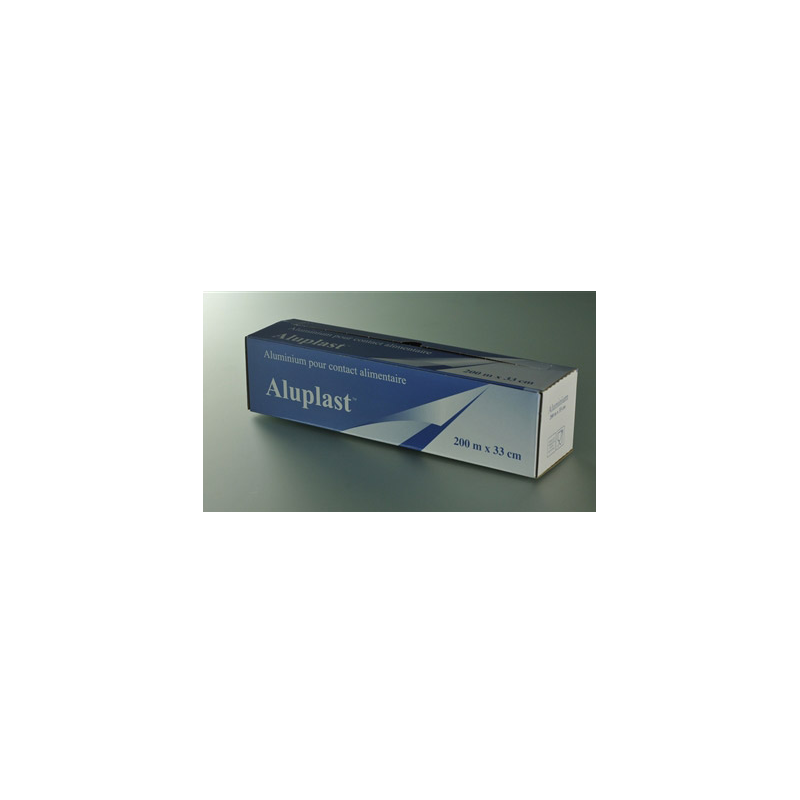 Aluminium 200x0.33 fort 15µ - boîte distributrice