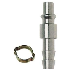 Embout profil Européen cannelé pour tuyau 8X13 + collier