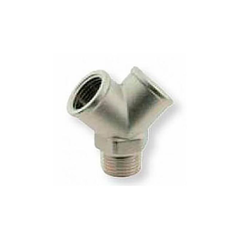 Dérivation 3 voies 2X1/4¨ femelle 1X1/2 ¨ mâle