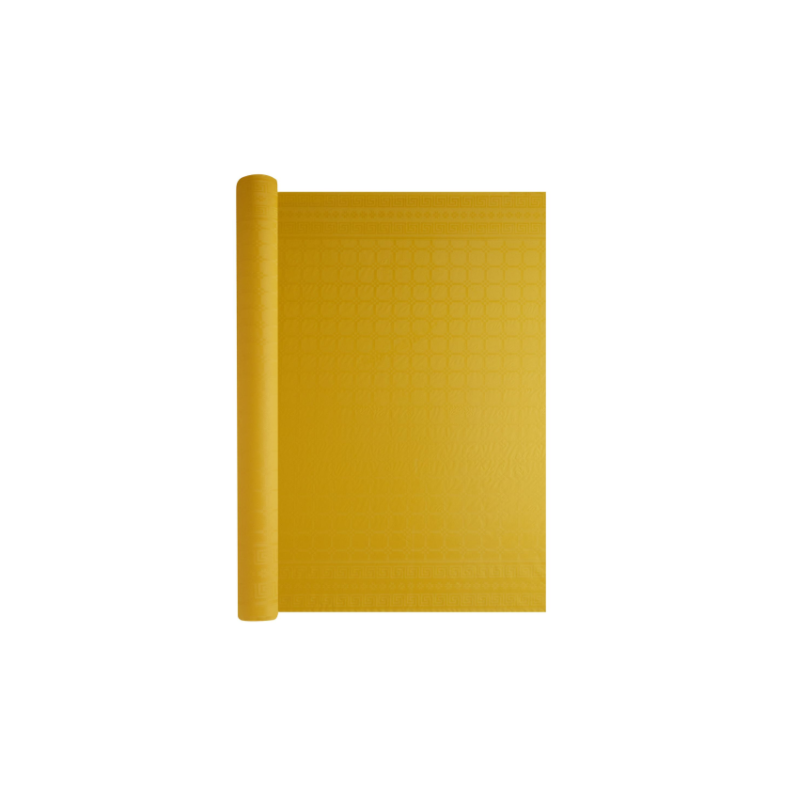 Nappes en rouleaux Papier Damassé - Jaune