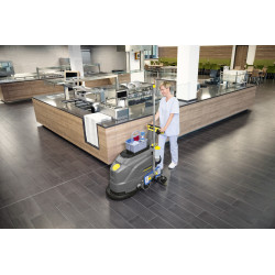 L'autolaveuse accompagnée à batteries BD 43/25 C Bp Pack